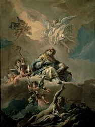 St. Ambrose in Glory